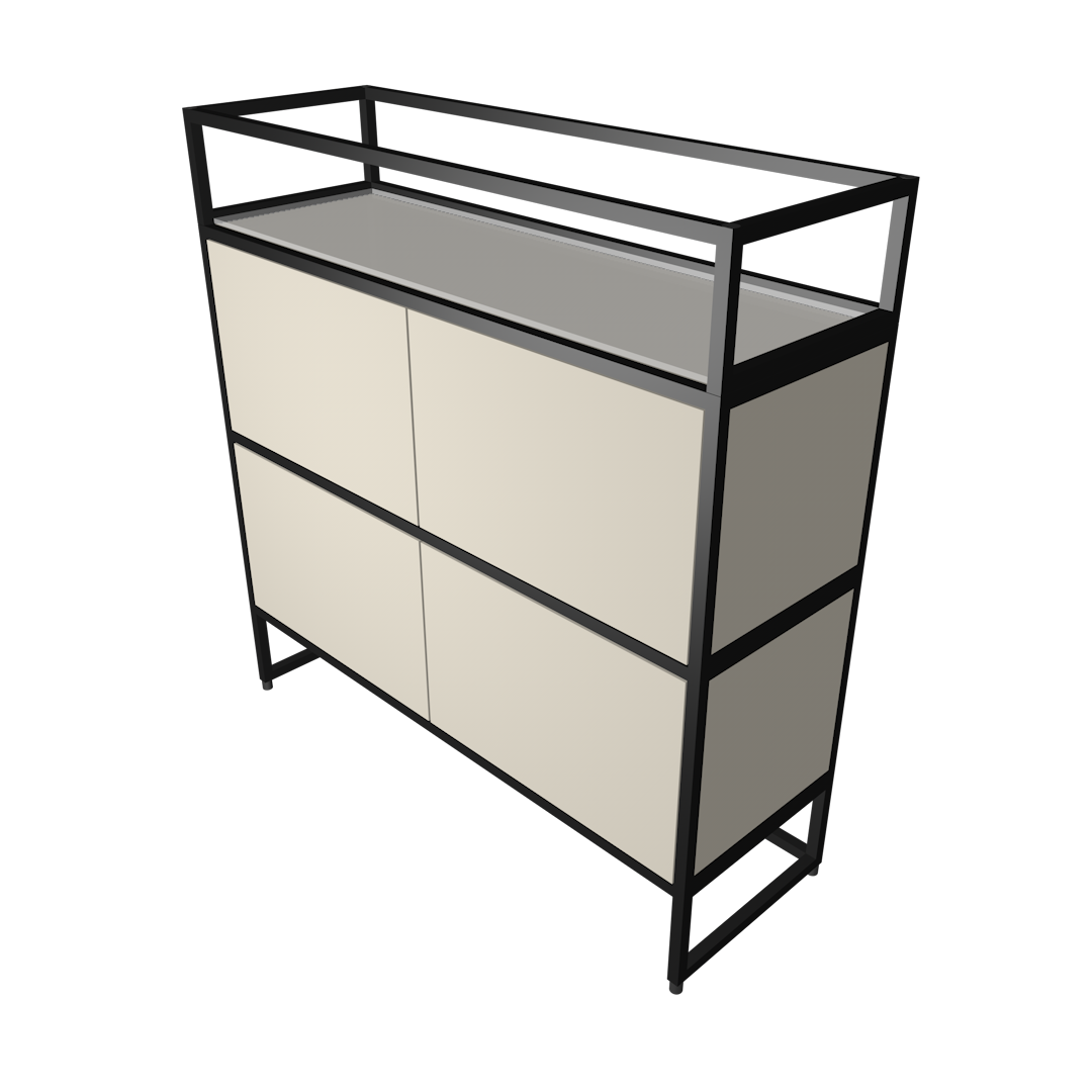 Highboard fünfzehn Bar