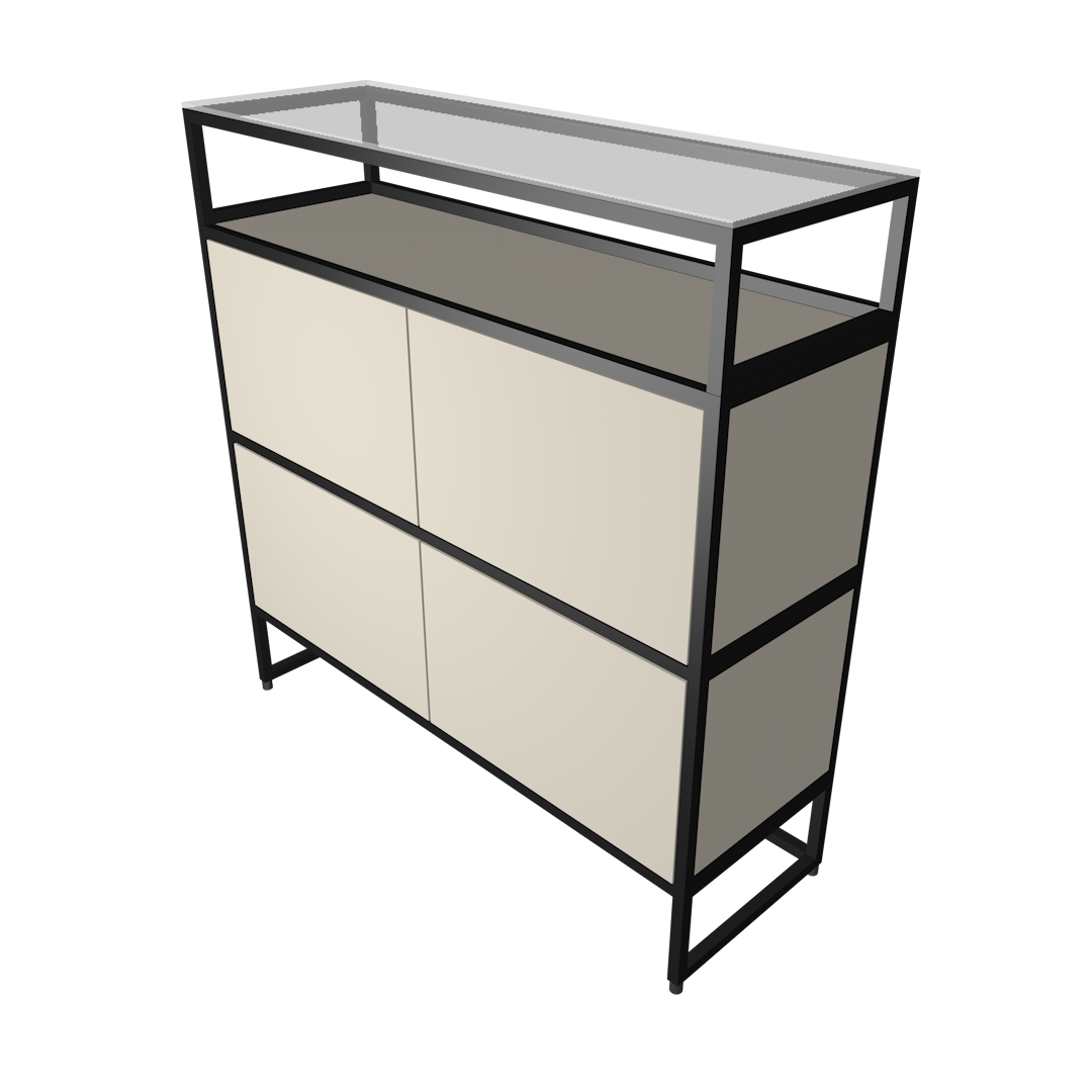 Highboard fünfzehn