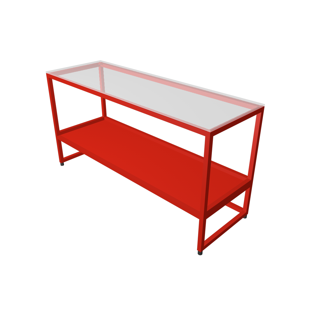 Lowboard fünf red