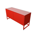 Lowboard acht red