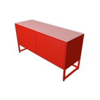 Lowboard acht red