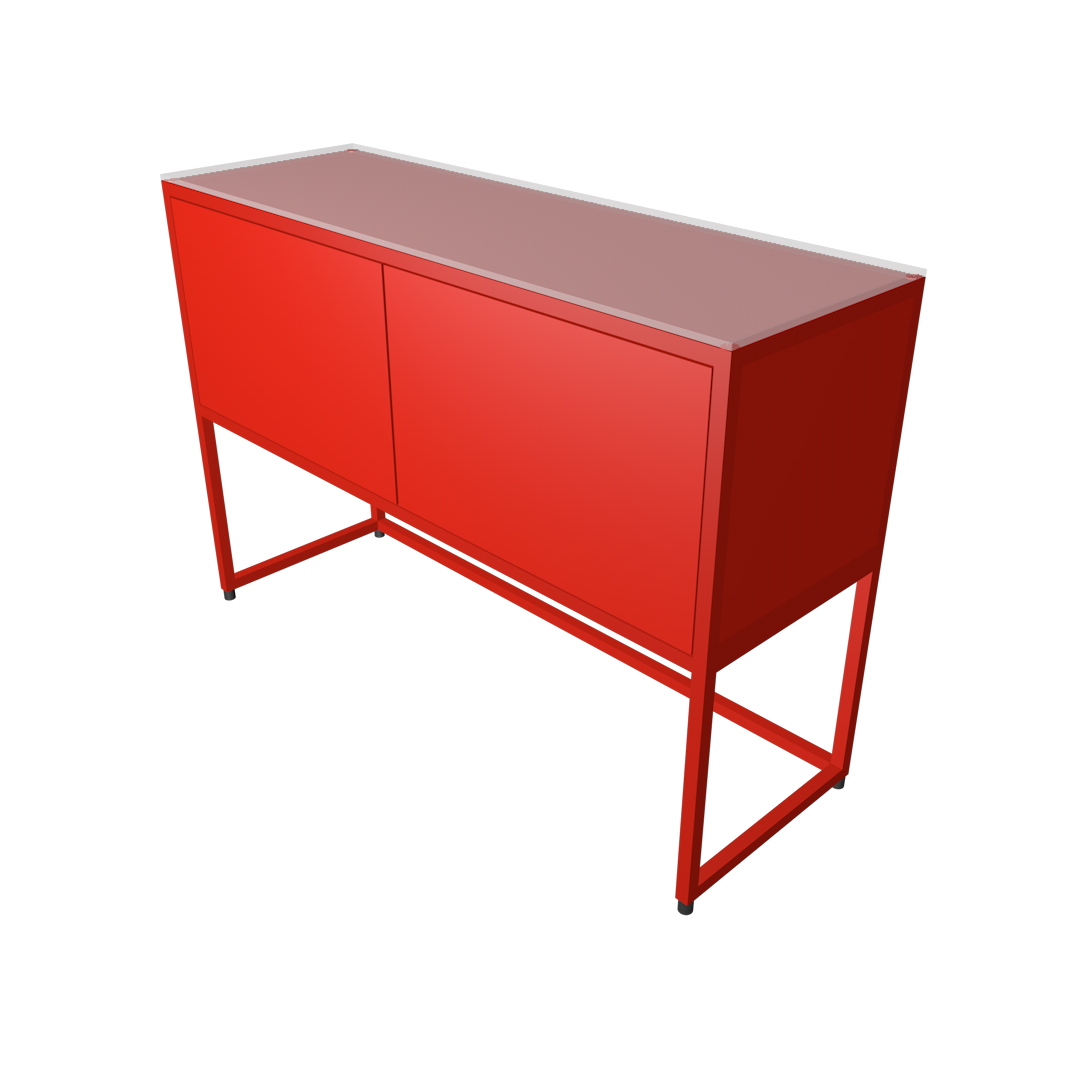 Sideboard vier red