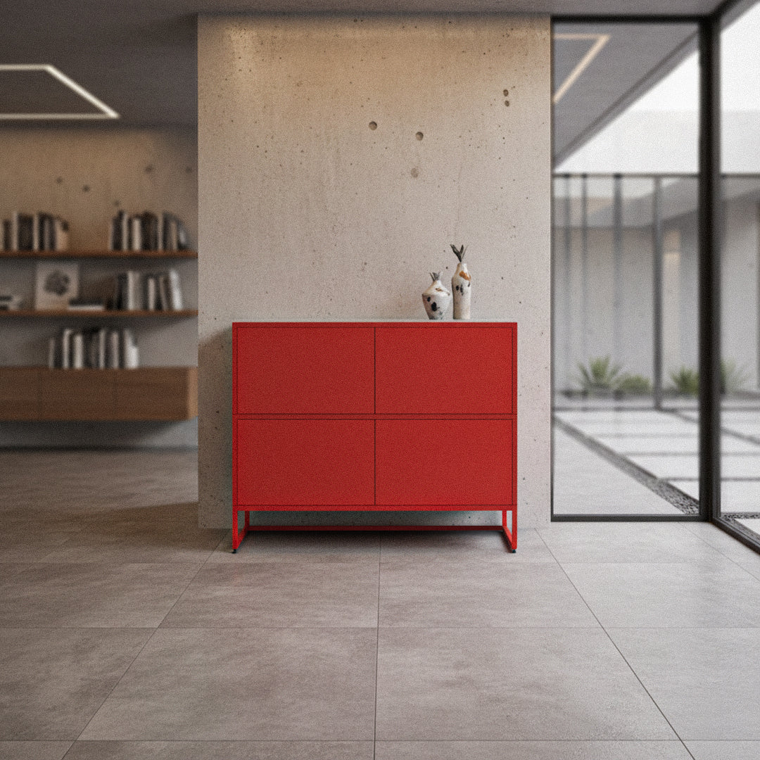 Sideboard siebzehn red