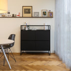 PARA Highboard Bar schwarz