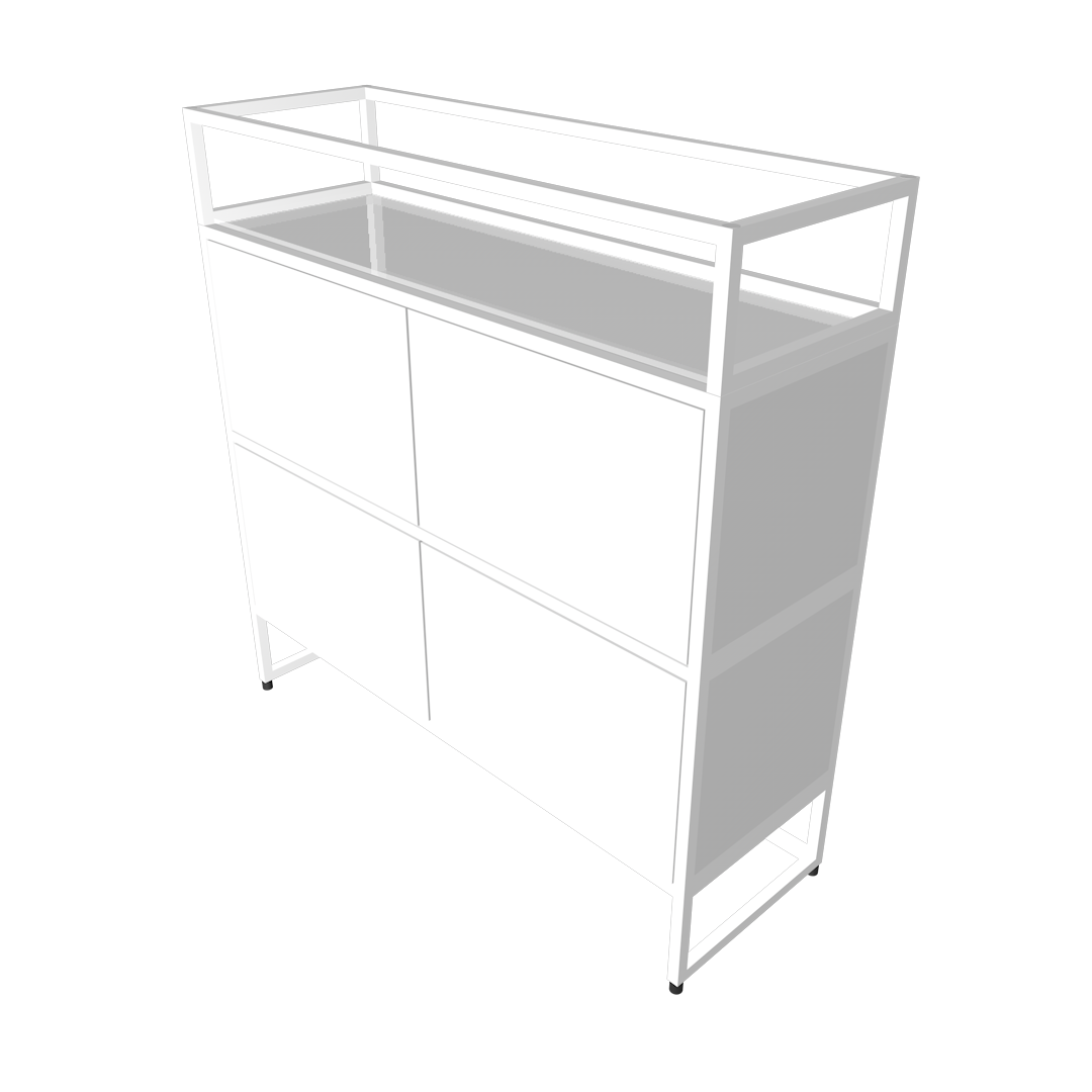 Highboard fünfzehn Bar