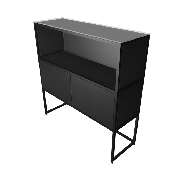 Highboard sechs
