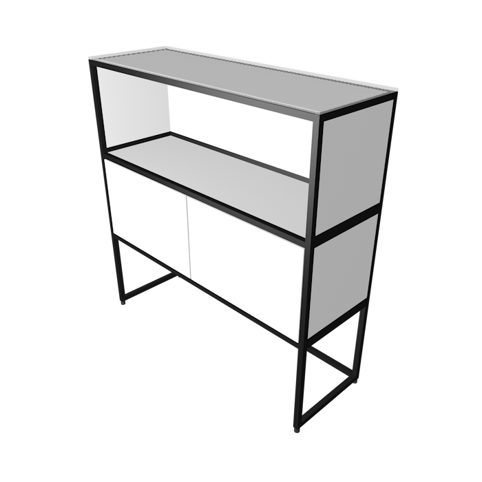 Highboard sechs