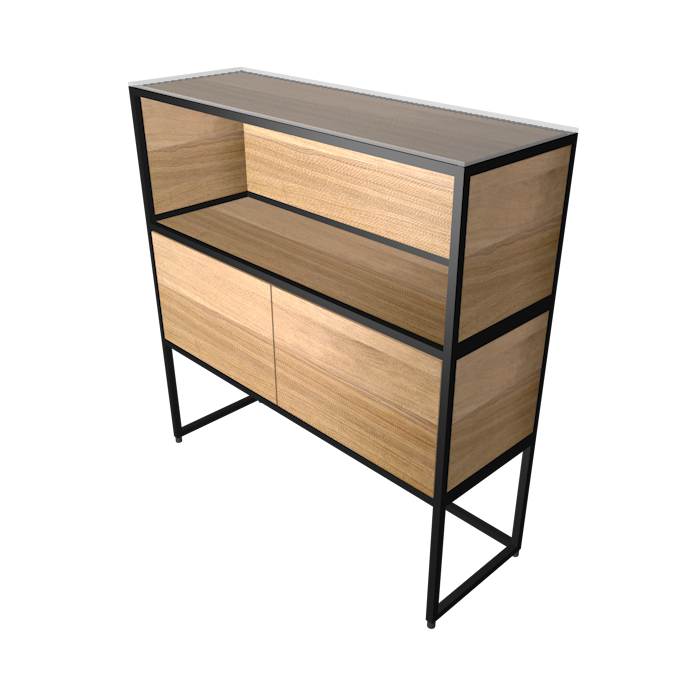 Highboard sechs