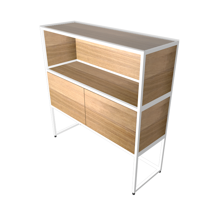 Highboard sechs
