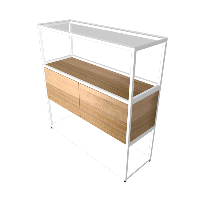 Highboard vier